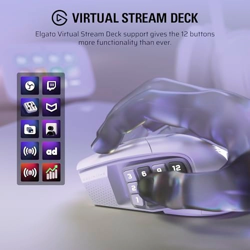 SCIMITAR ELITE RGB MMO Gaming Mouse - Wireless