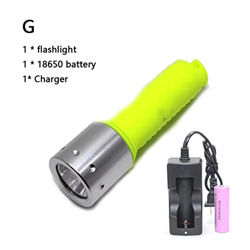 Professional Submersible Light - 5000 lumens 100M 18650/26650