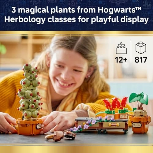 Harry Potter Hogwarts Herbology Plants (76474)
