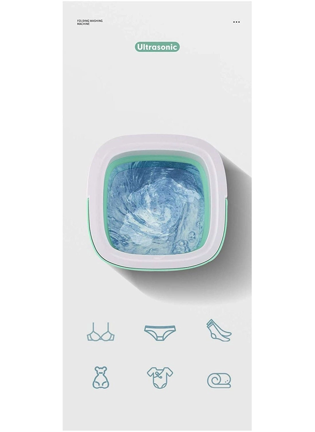 Mini Folding Clothes Washing Machine load 1.8 kg