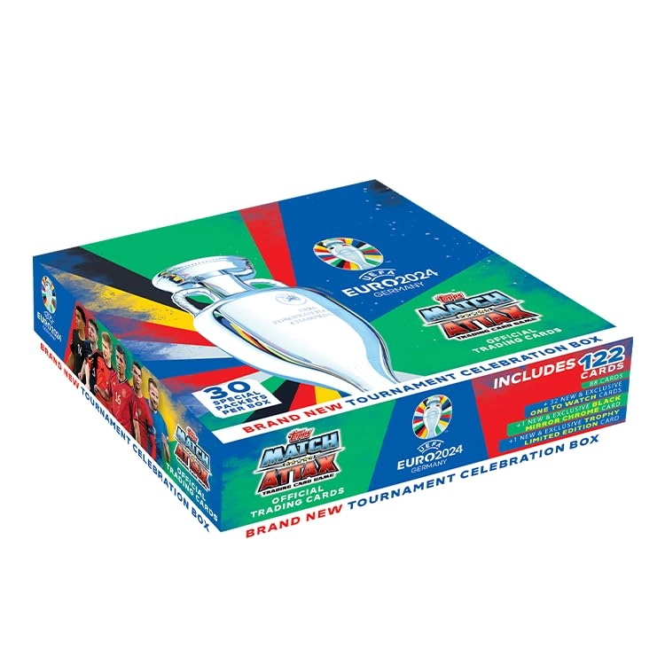 Match Attax EURO 2024 Tournament Celebration Box - 30pcs
