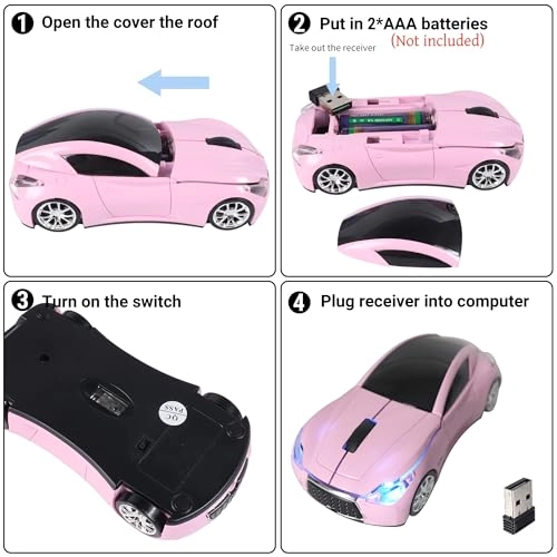 Wireless Car Mouse - USB