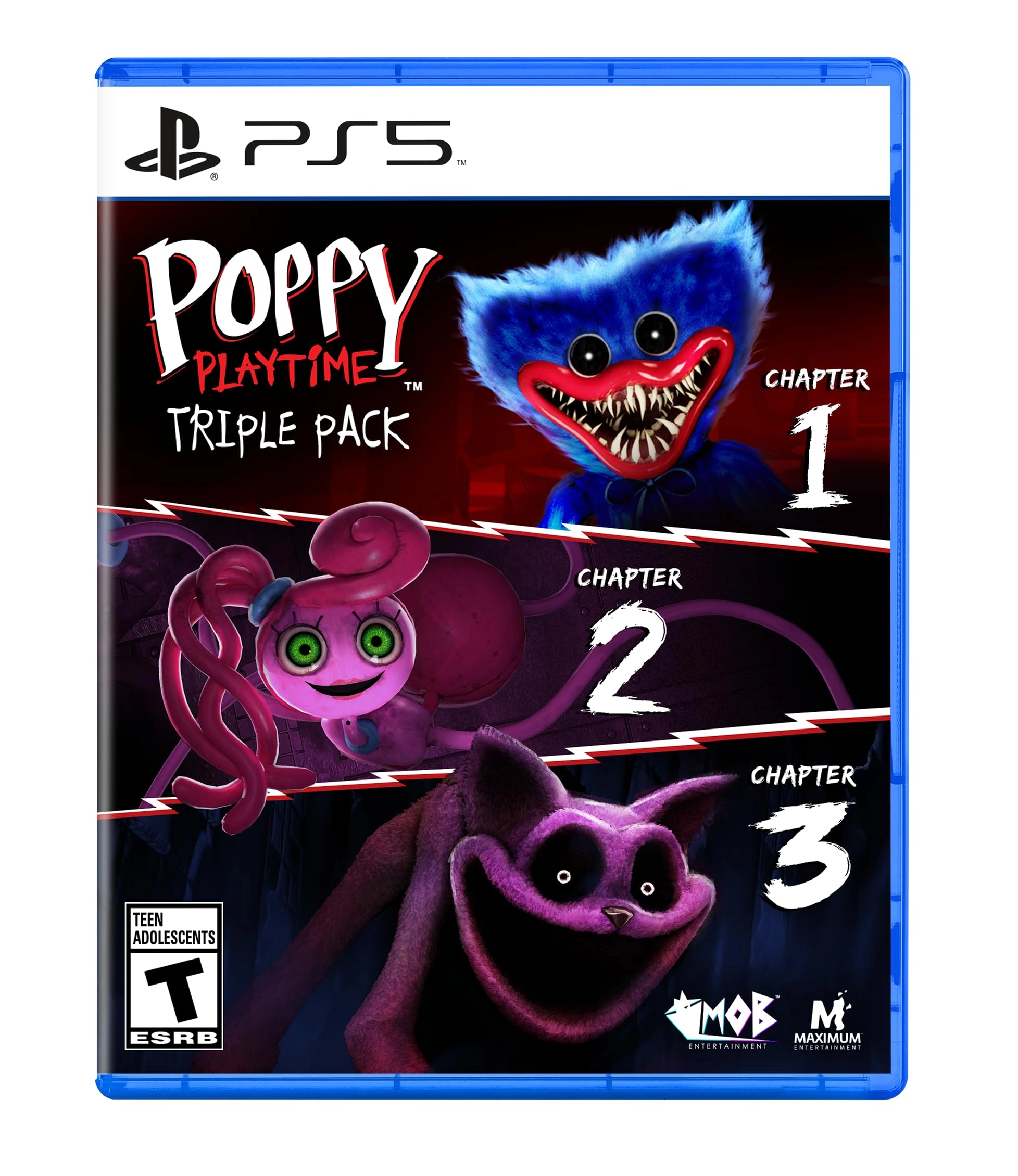 MOB Games Poppy Playtime Triple Pack - PlayStation 5