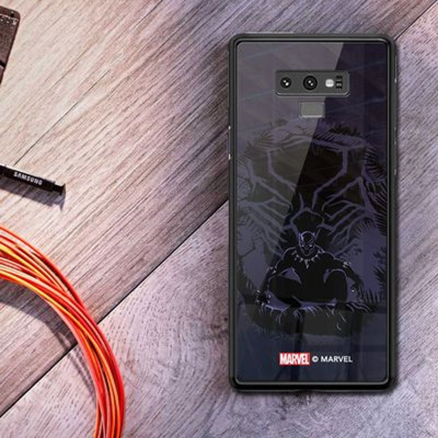 Black Panther The Warrior Back Case for Galaxy Note 9