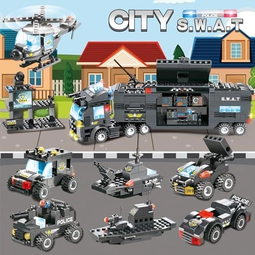 N PLAY - SWAT City Police 1110 pcs