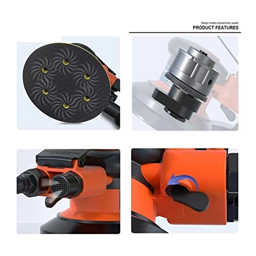 Power Buffer Polisher - 125mm/150mm Pneumatic