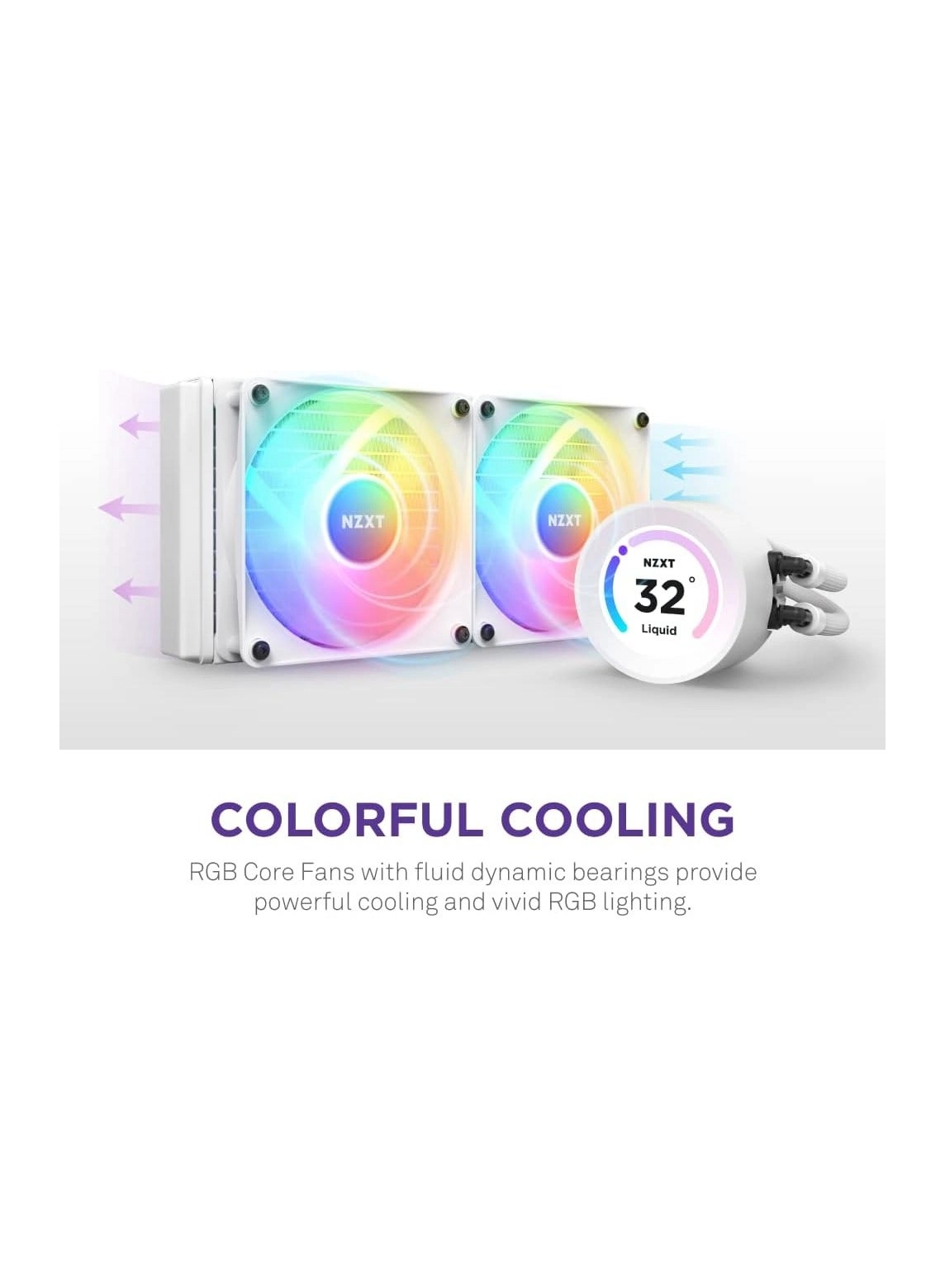Kraken Elite 360 RGB - three fan(s)
