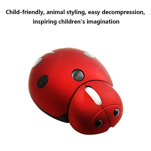 Mini Ladybug Wireless Mouse - USB