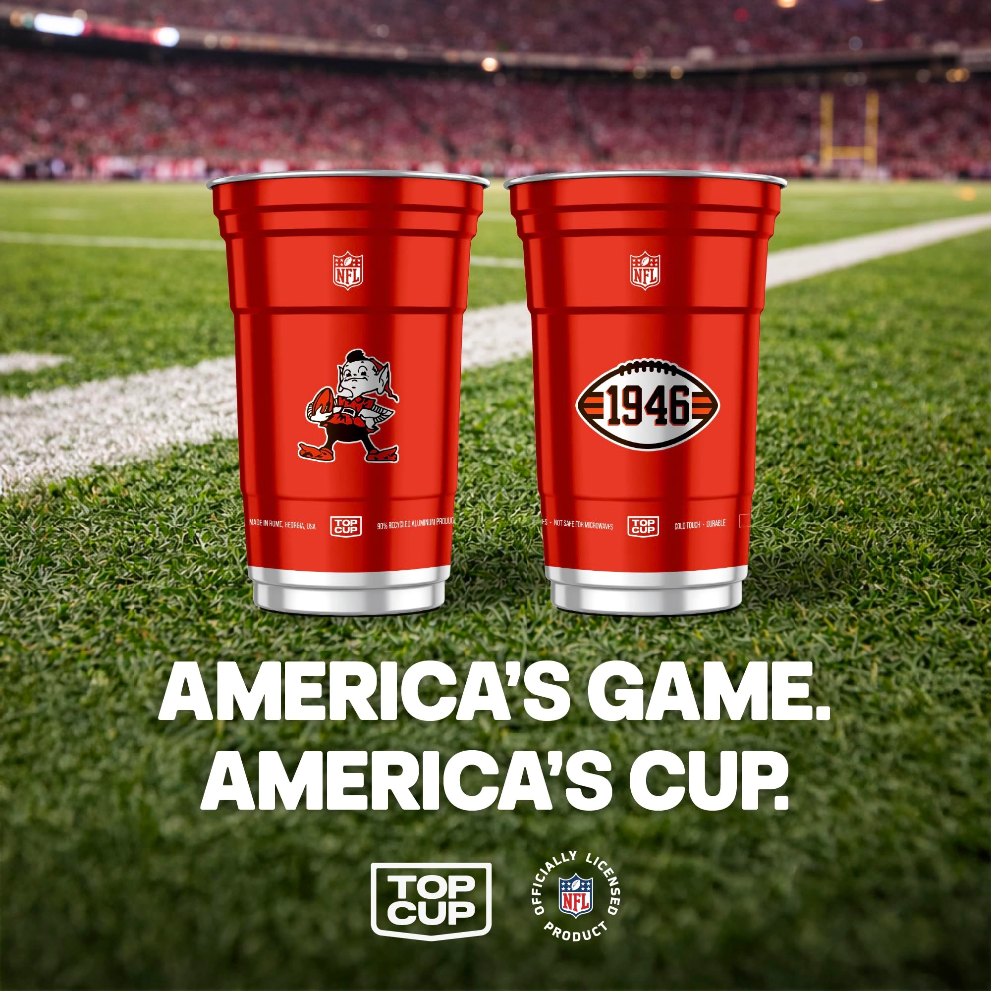 Cleveland Browns Reusable Cup - 20 pcs