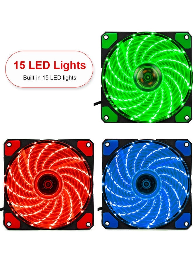 CPU LED Water Cooling Cooler - 80x80mm