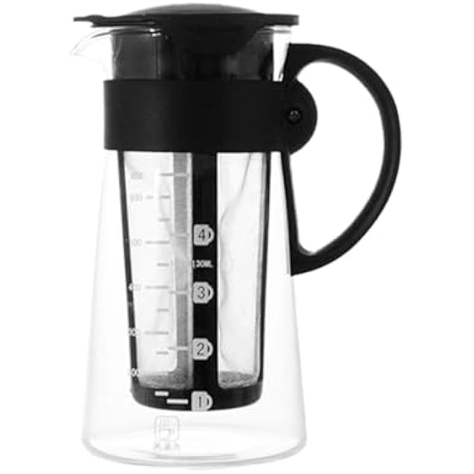 NALACAL Cold Brew Coffee Maker - 34Oz Tritan 350 Mesh