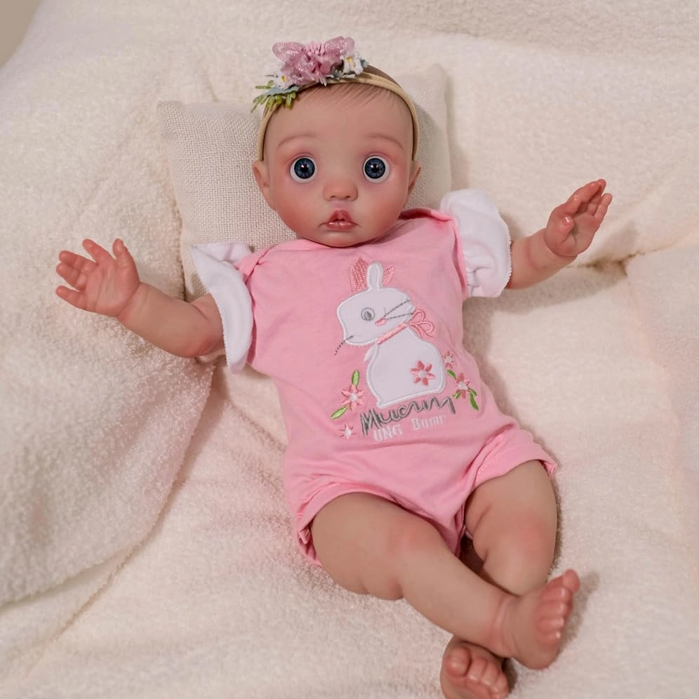 Reborn Baby Doll - 16 inch Vinyl Ages 3+