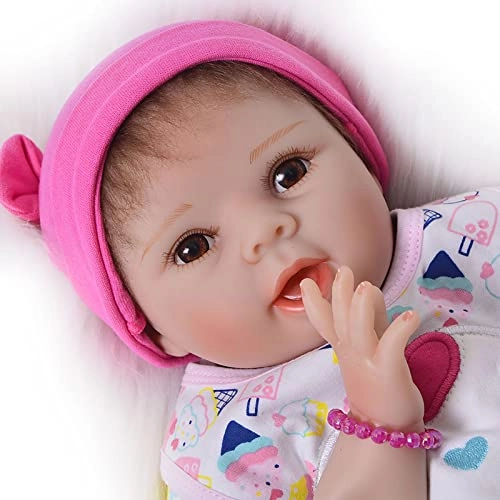 Reborn Baby Doll - 55cm 22" Vinyl Cotton Body