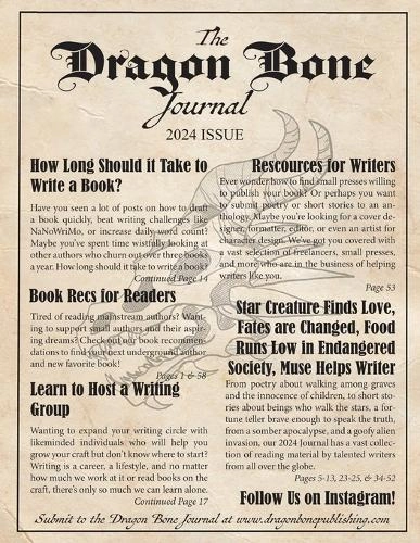 Dragon Bone Publishing Dragon Bone Journal - Effie Joe Stock 68 pages