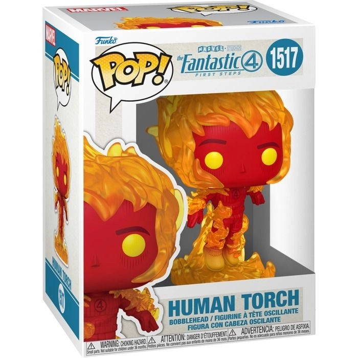 Human Torch - Fantastic Four S1 - Pop! Vinyl Figure