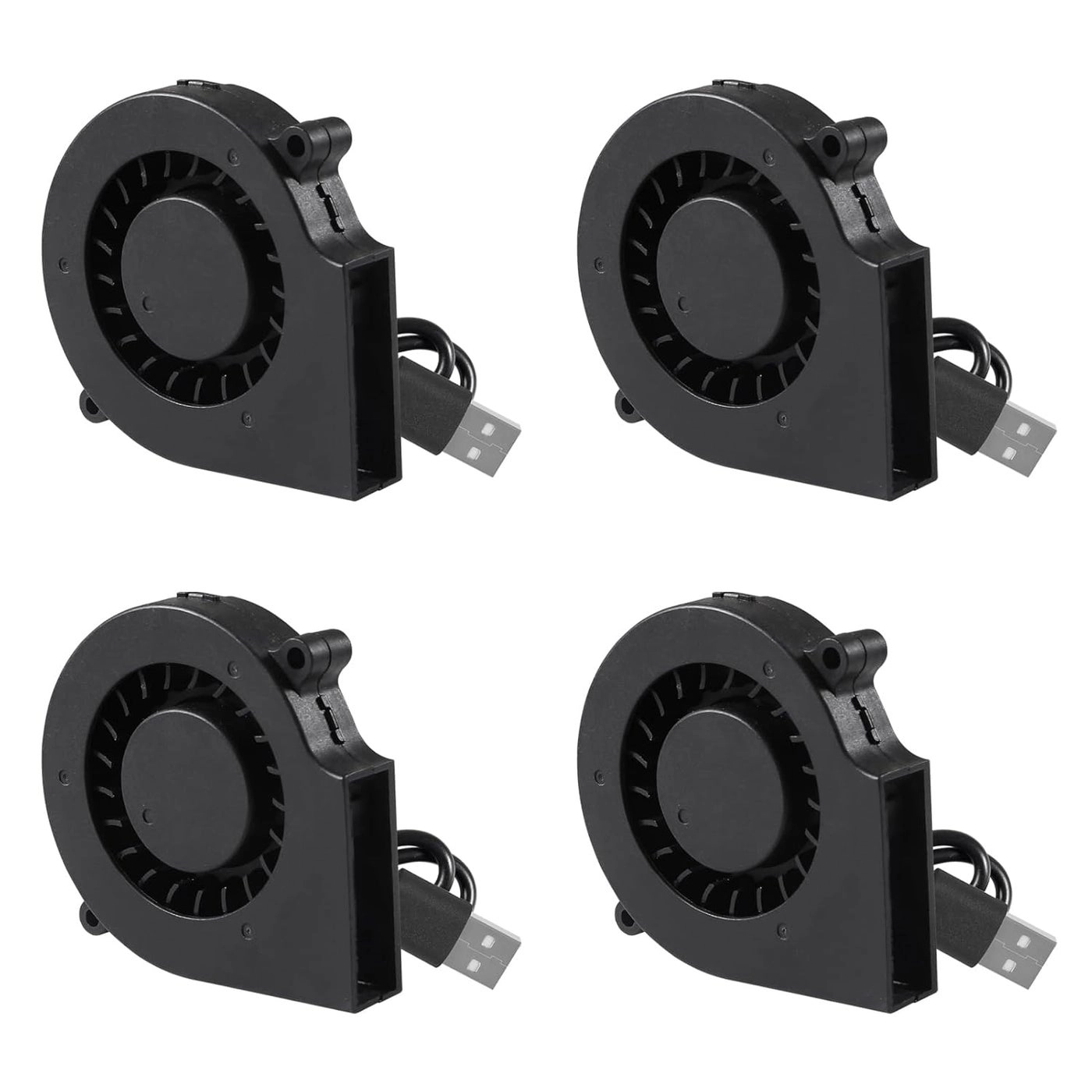 UMLIFE DC Brushless Cooling Blower Fan - 4PCS 75mm