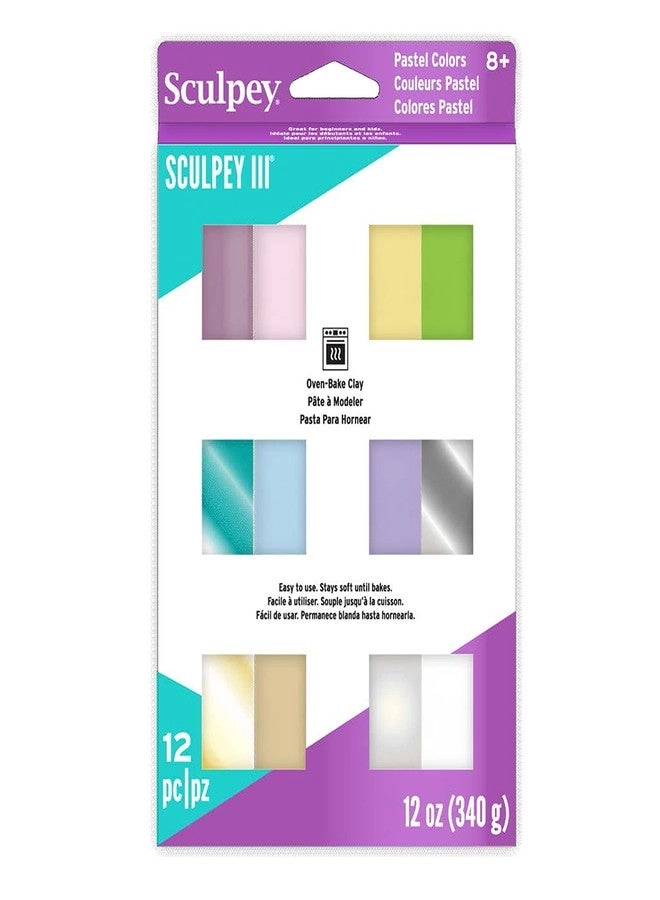 Sculpey Iii Polymer Clay - 28g 12pcs.
