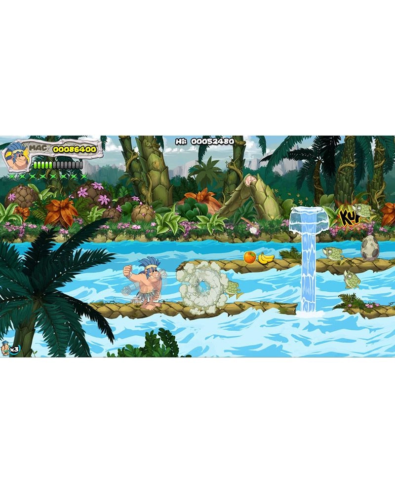 New Joe & Mac: Caveman Ninja T-Rex Edition - Nintendo Switch