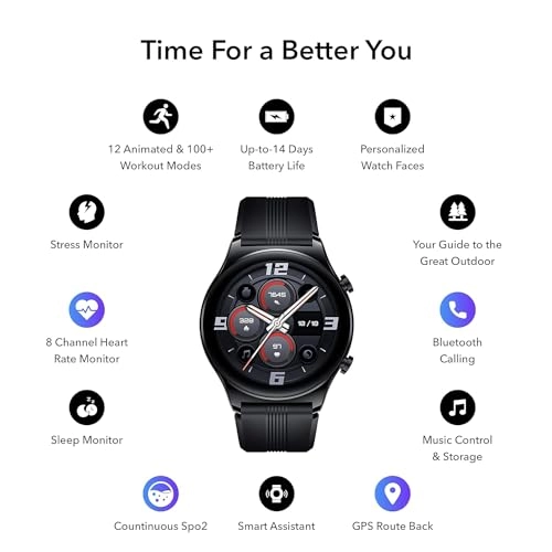 Watch GS 3 45.9mm Stainless Steel GPS