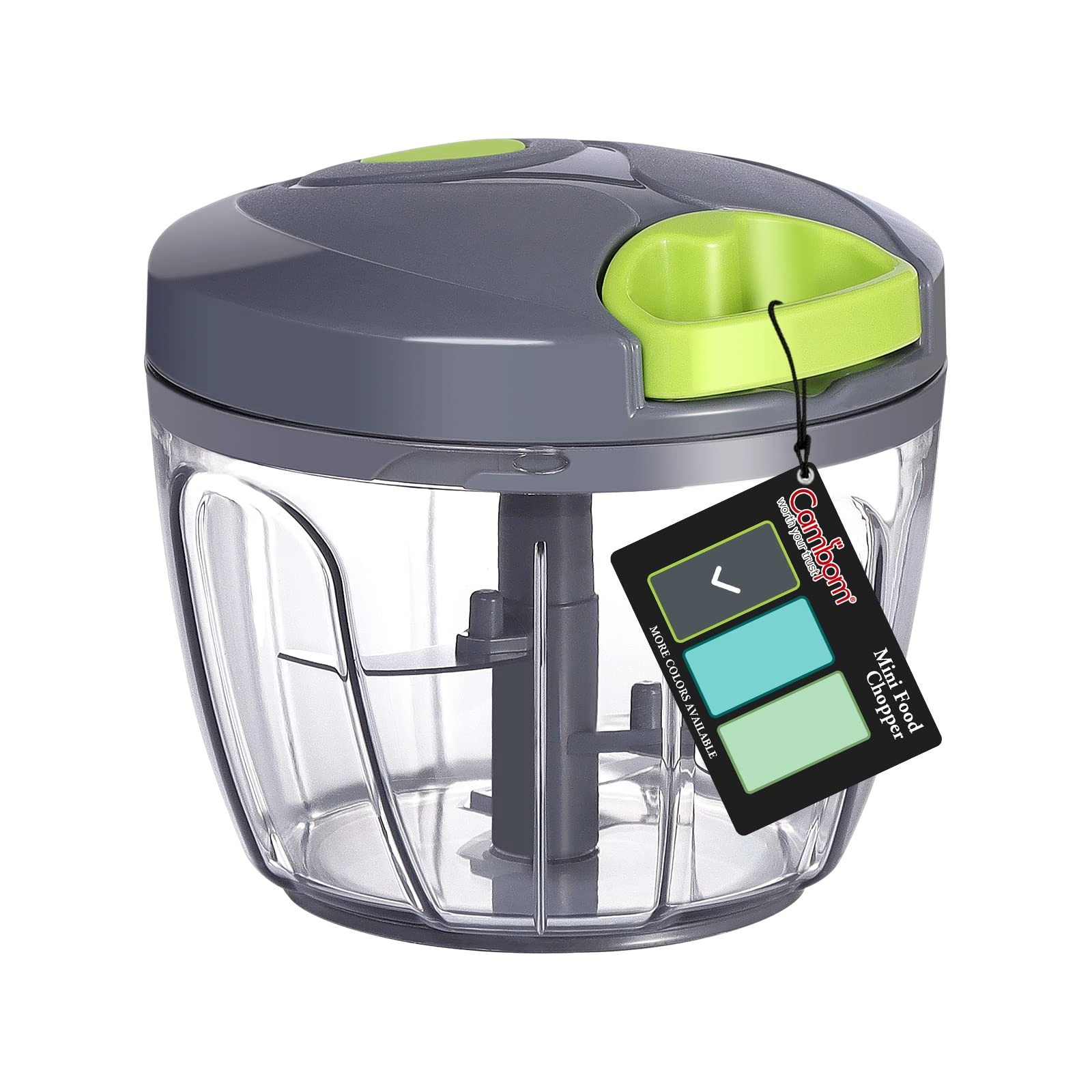 Cambom Manual Food Chopper - 650ML 3 blades