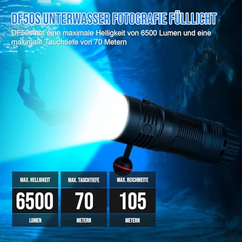 DF50S - 6500 Lumens Tri-Color 150-Degree Beam