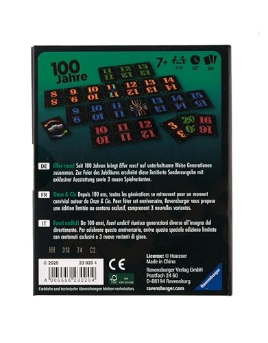 Elfer Raus!: 100th Anniversary Edition - Card Game