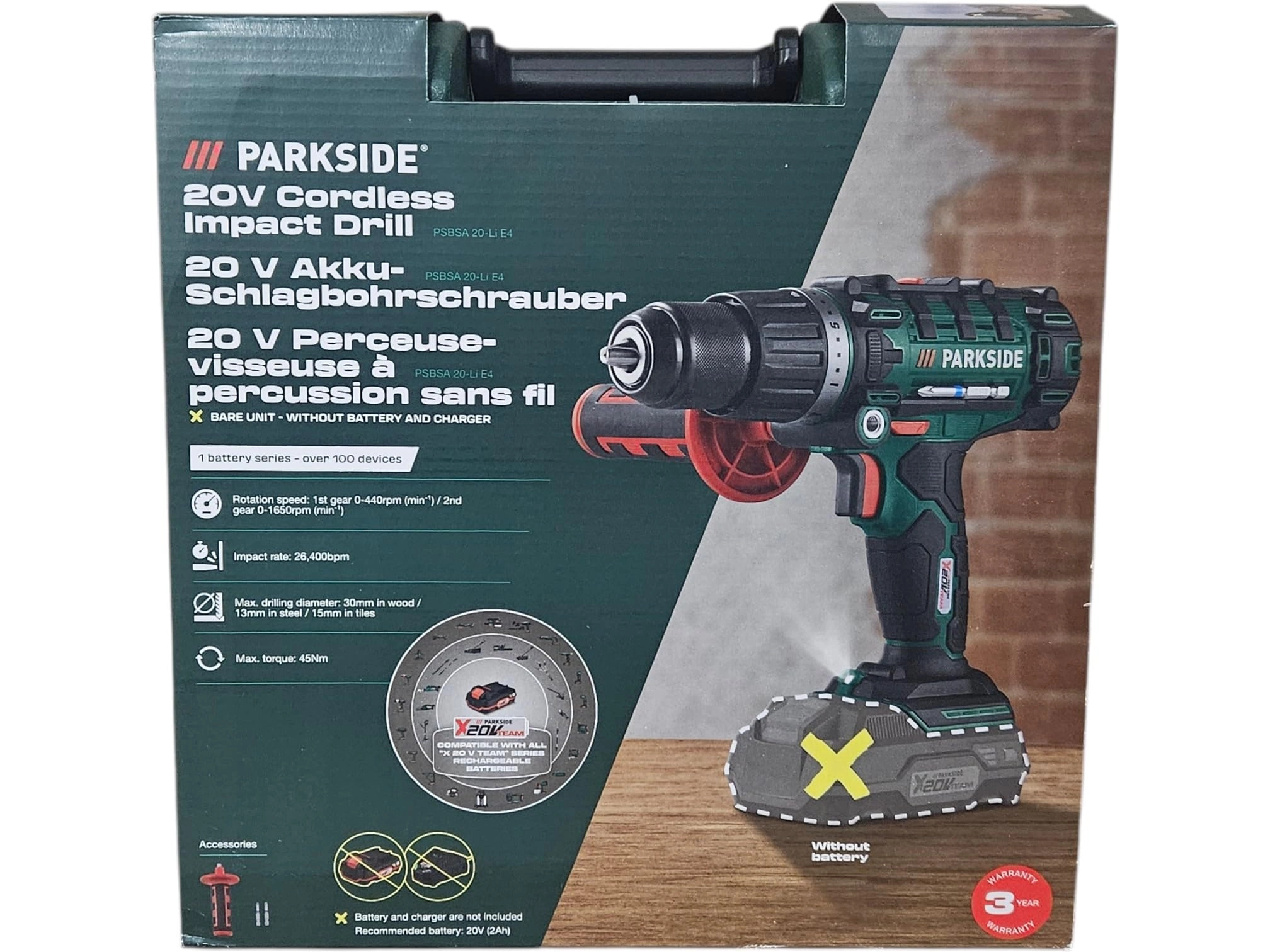 Parkside Combination Drill