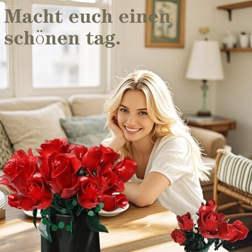 Bouquet Building Blocks Set - 443 pcs