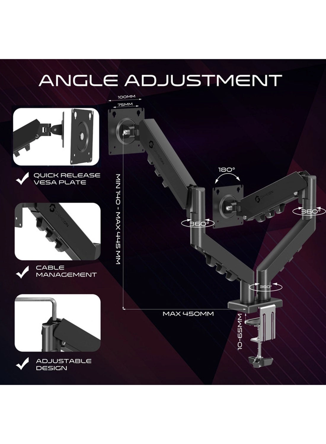 GO-5550 - 2 32" 100x100