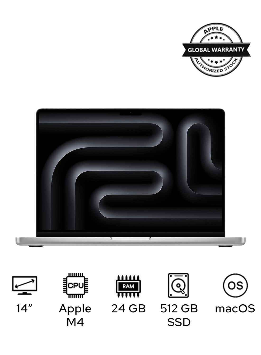 Macbook Pro 14 MX2H3AB 2024 - 14'' M4 Pro 24GB 512GB SSD