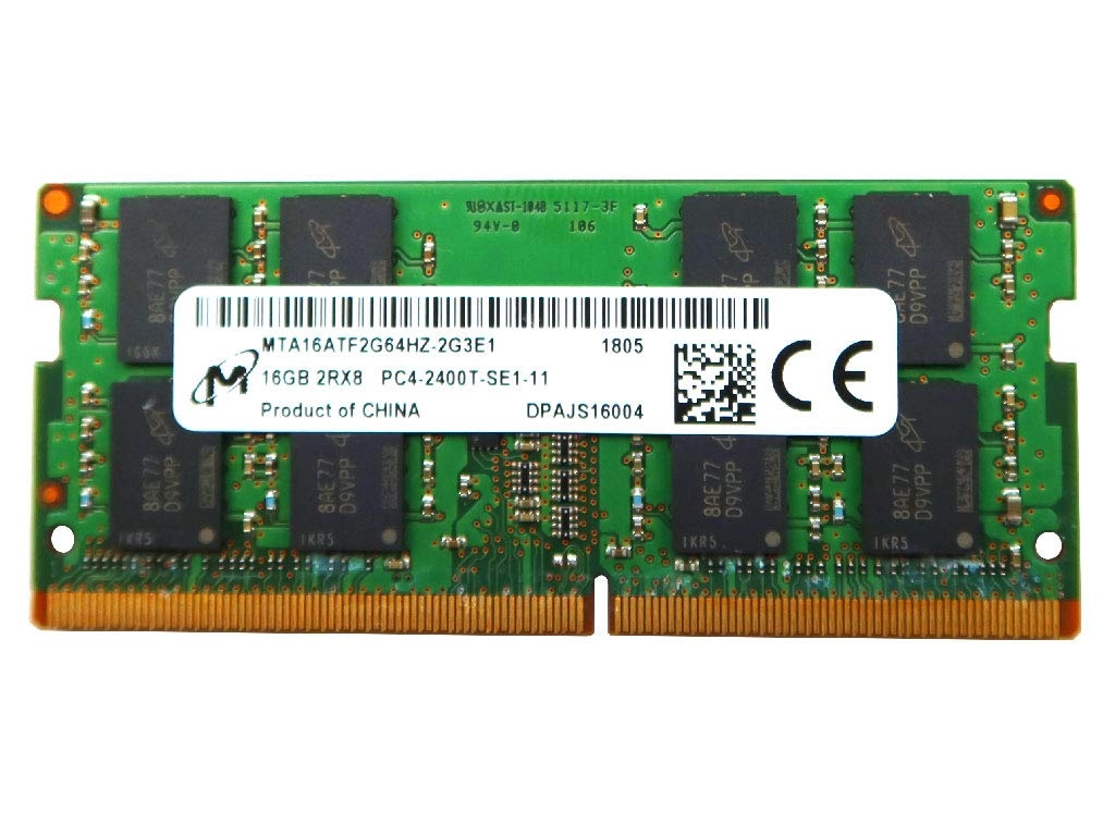 Micron MTA16ATF2G64HZ-2G3H1 - 16GB 2400MHz SO-DIMM DDR4