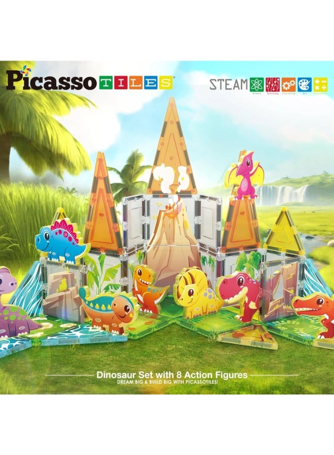 Magnetic Dinosaur Set - 38 pcs