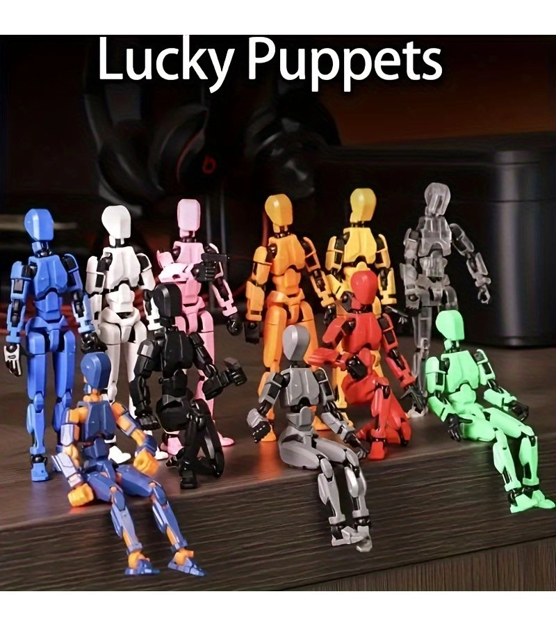 Action Doll Set - 6 years 6-piece