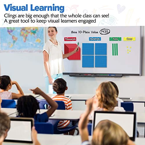 Base Ten Blocks - 6 years and up 131 pieces