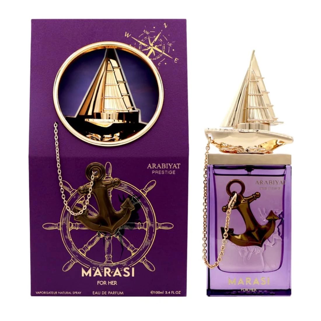 MY PERFUME FACTORY Marasi For Her Eau de Parfum 100ml