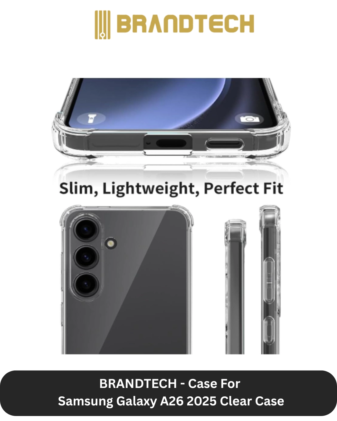 Samsung Galaxy A26 Cover + Samsung Galaxy A26 Screen Protector for Samsung Galaxy A26