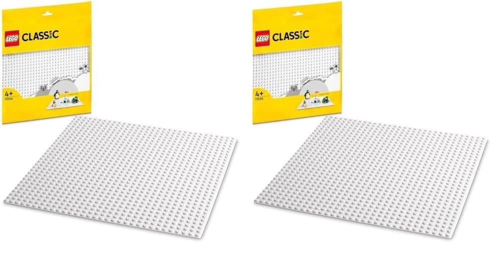 Classic White Baseplate (11026) - 32x32-stud White