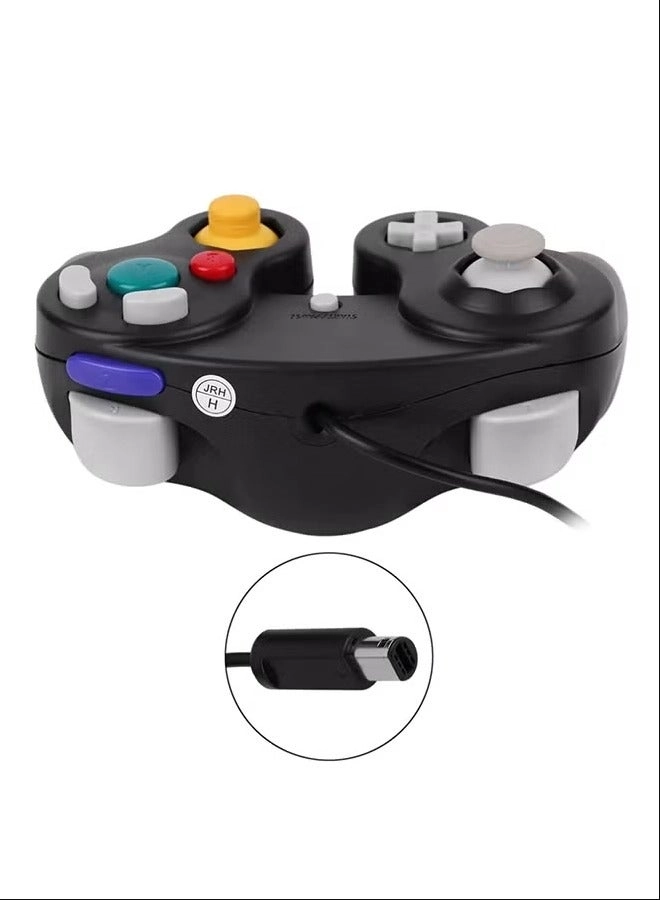 USB Game Controller - Black Nintendo Gamecube/Wii