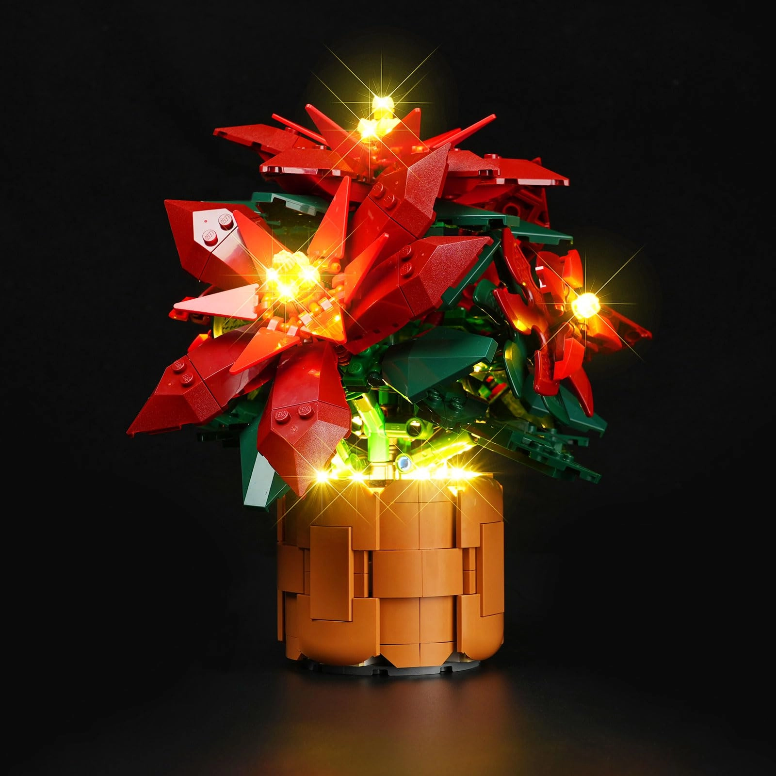 cooldac LED Light Kit for LEGO Poinsettia 10370 - Plastic 5V