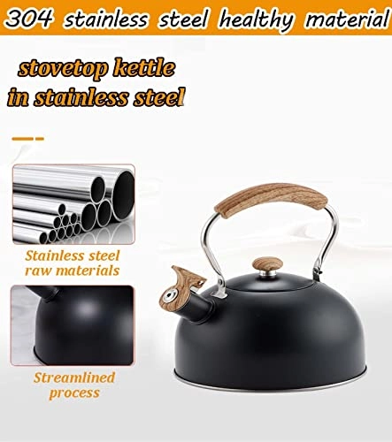 Stainless Steel Kettle - 2.5L