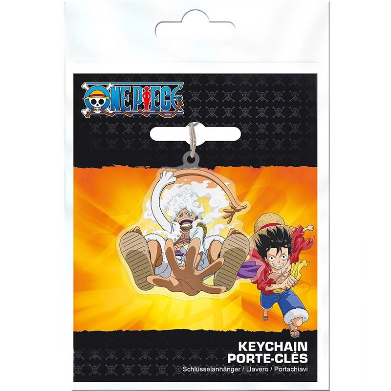 Acryl Luffy Gear 5 Keychain - One Piece