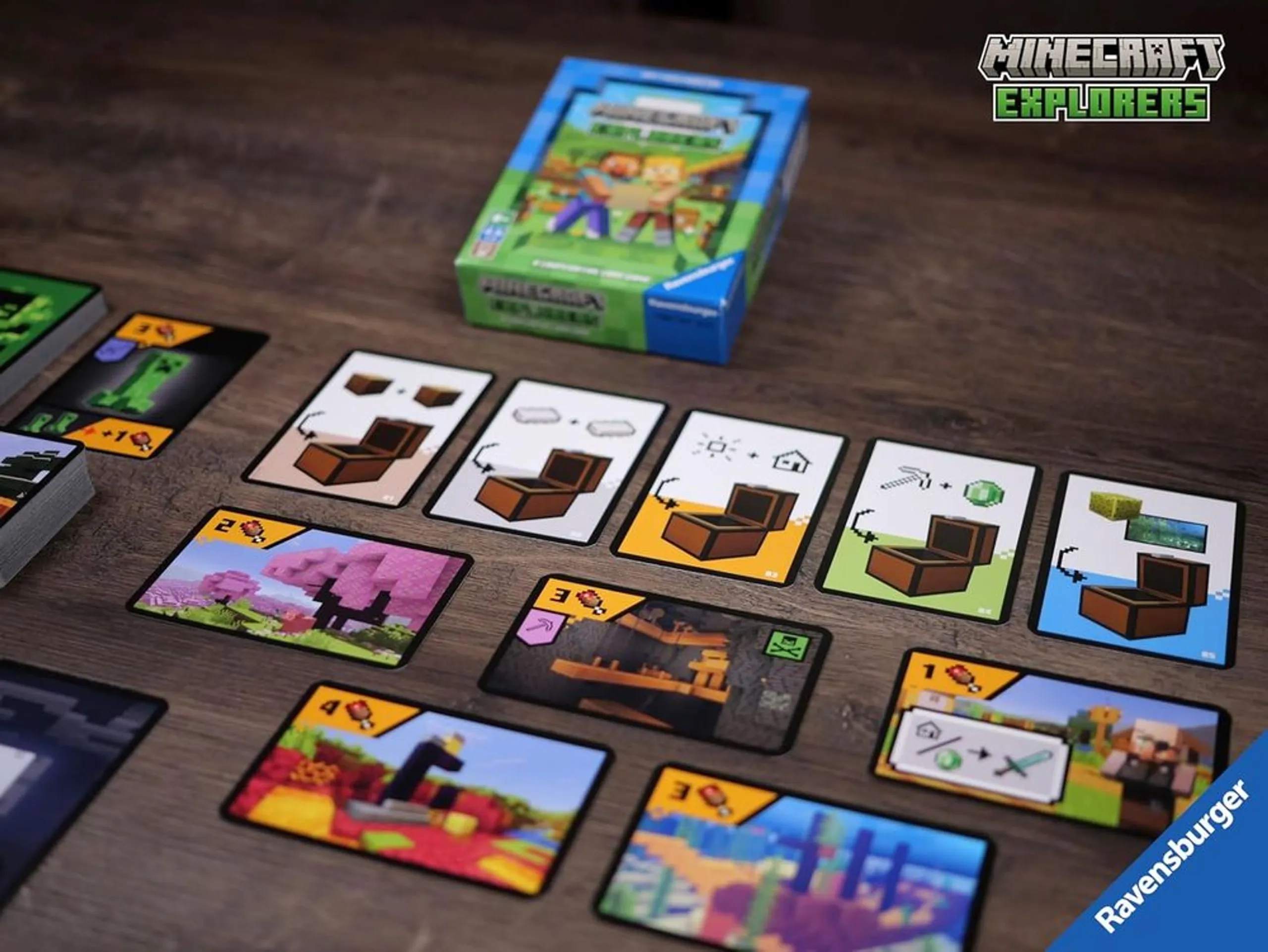 Minecraft Explorers - Cooperative Card Game