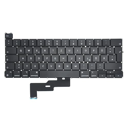 German QWERTZ Keyboard + Keyboard Screws + Screwdriver - DE Wired