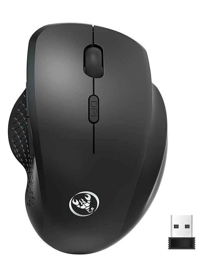 NIBEMINENT Adjustable DPI Ergonomic Mouse - Wireless