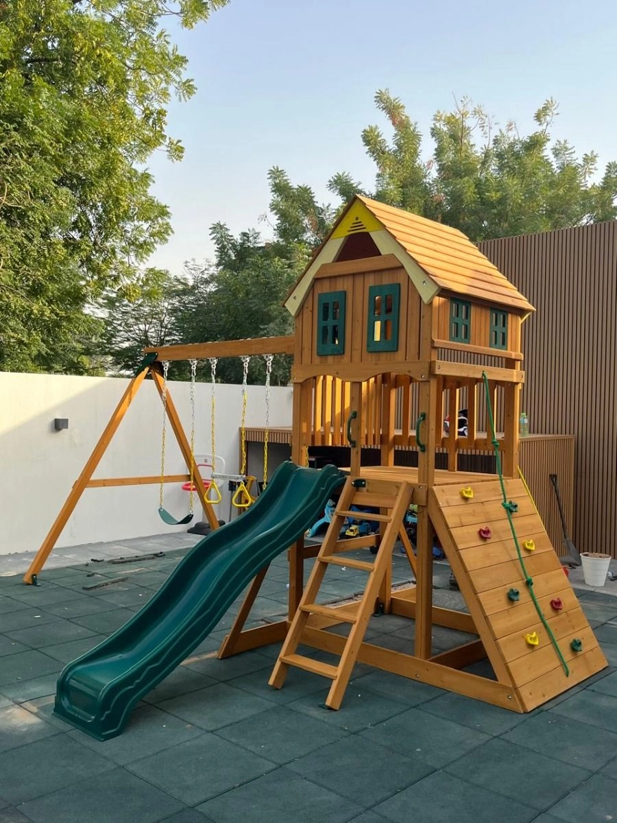 Sunny Sling - Wooden Swingset
