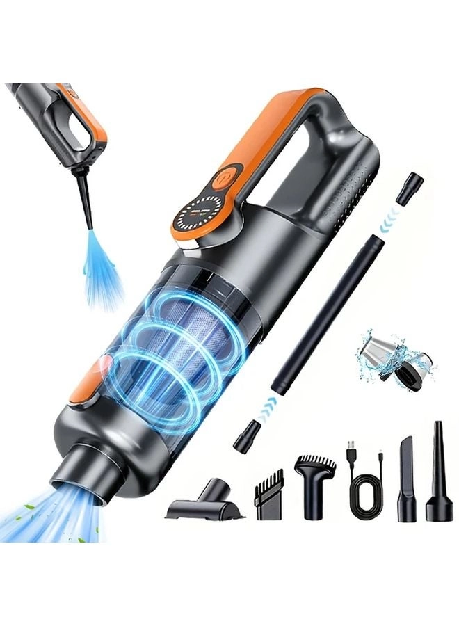 4-in-1 Wireless Handheld Vacuum Cleaner - 2000mAh