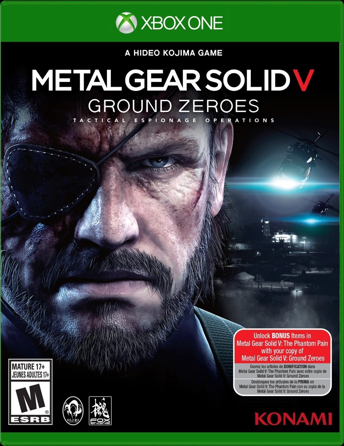 Metal Gear Solid V Ground Zeroes - Xbox One