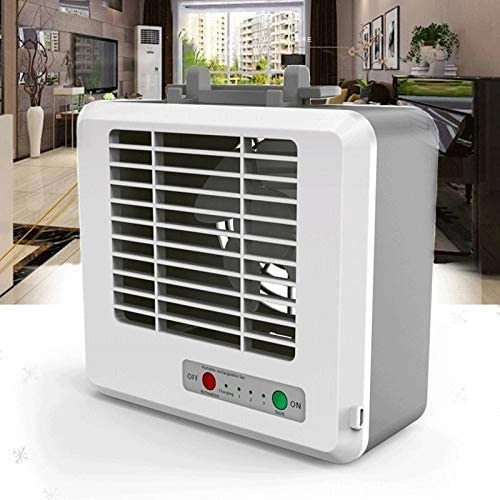 Portable Mini Silent Energy Saving Desktop Air Conditioner Fan Electric Air Cooler - 5W