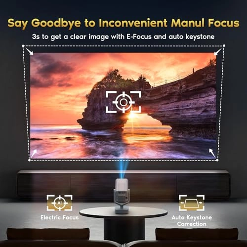 Smart Mini Projector - 1920 x 1080