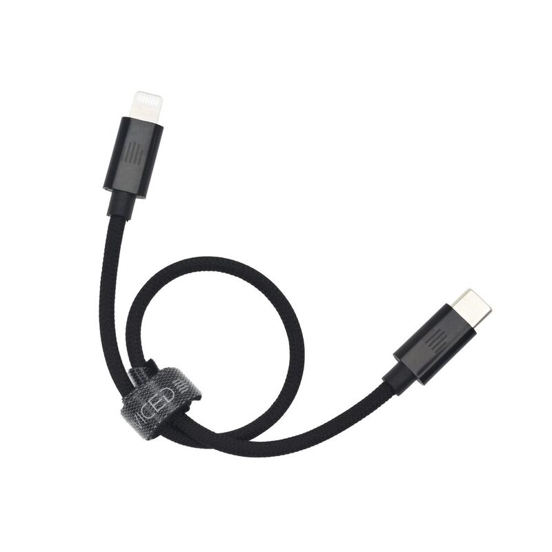 Charge Cable 20W USB-C to Lightning 0.3m Braided